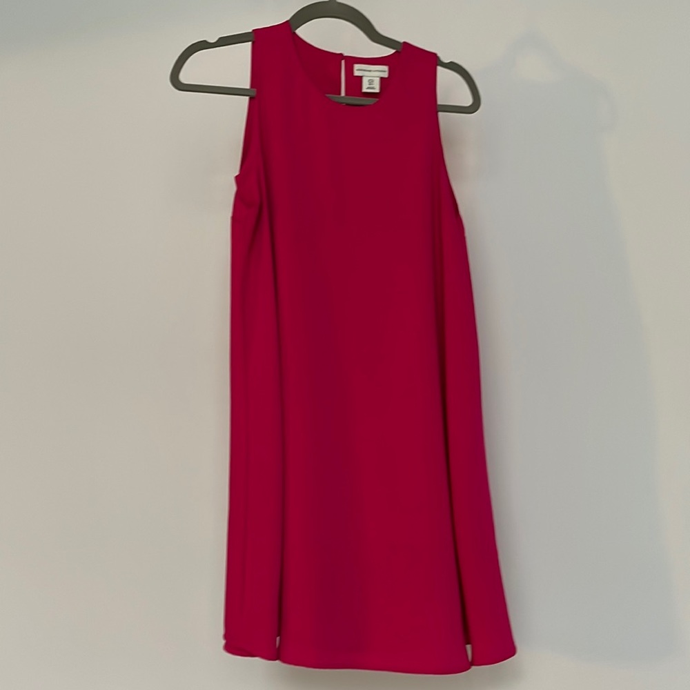 Adrienne Vittadini Pink Flowy Dress